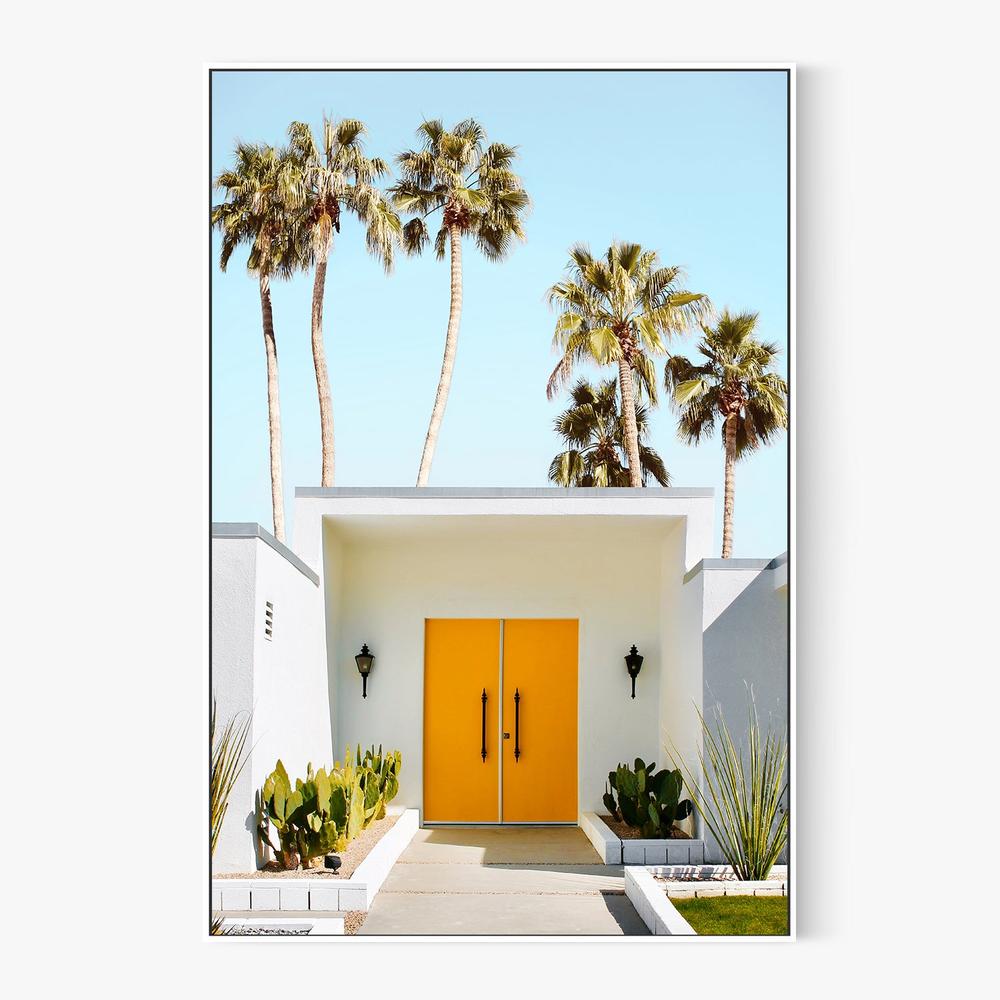 Welcome To Palm Springs-by-Gal Pittel-wall-art-print-canvas-poster-framed-Gioia