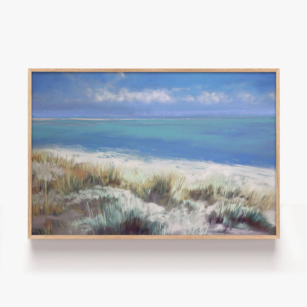 Whispering Shore, Style B-by-Gioia Template-wall-art-print-canvas-poster-framed-Gioia