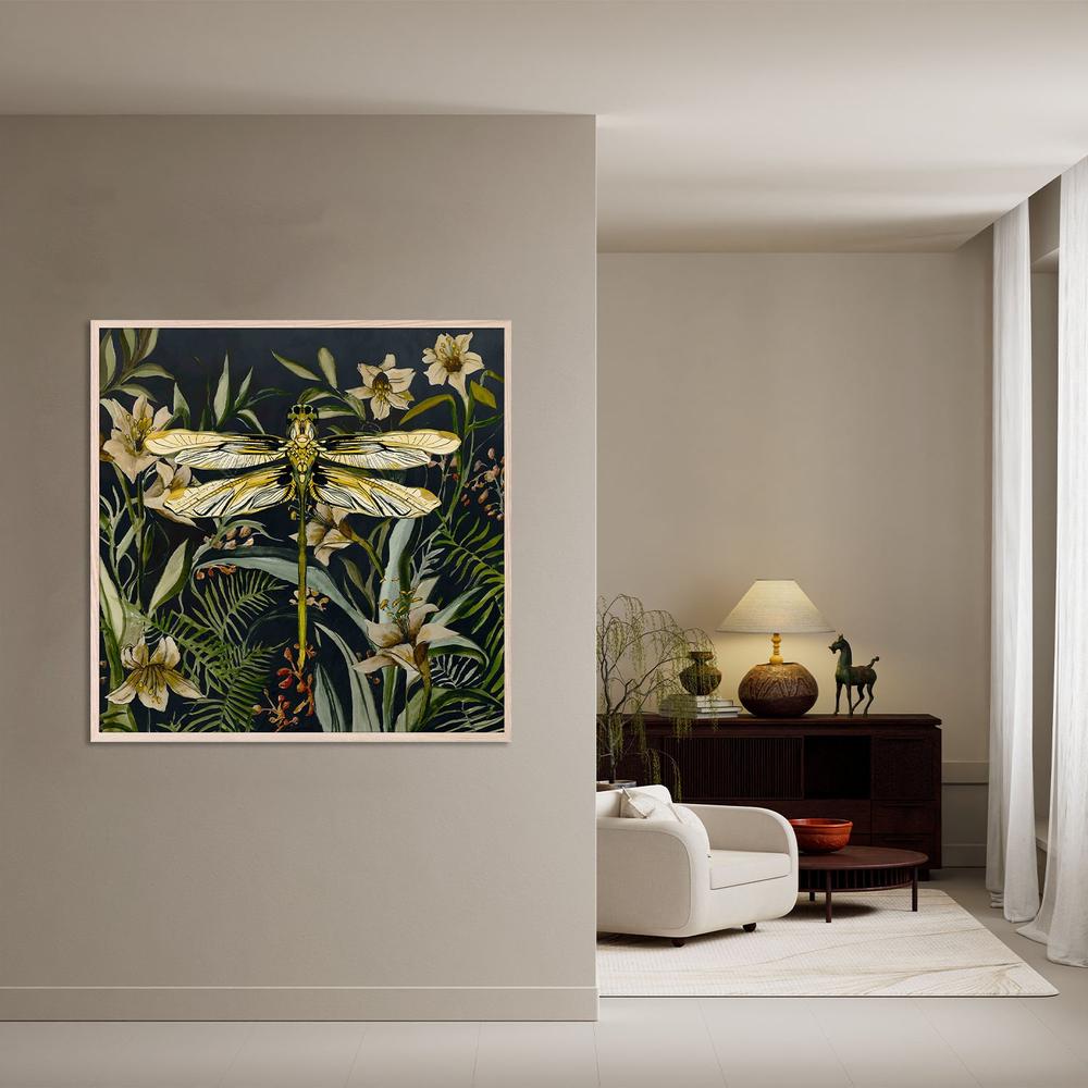 Whispers of the Dragonfly-by-Jacob Q-wall-art-print-canvas-poster-framed-Gioia