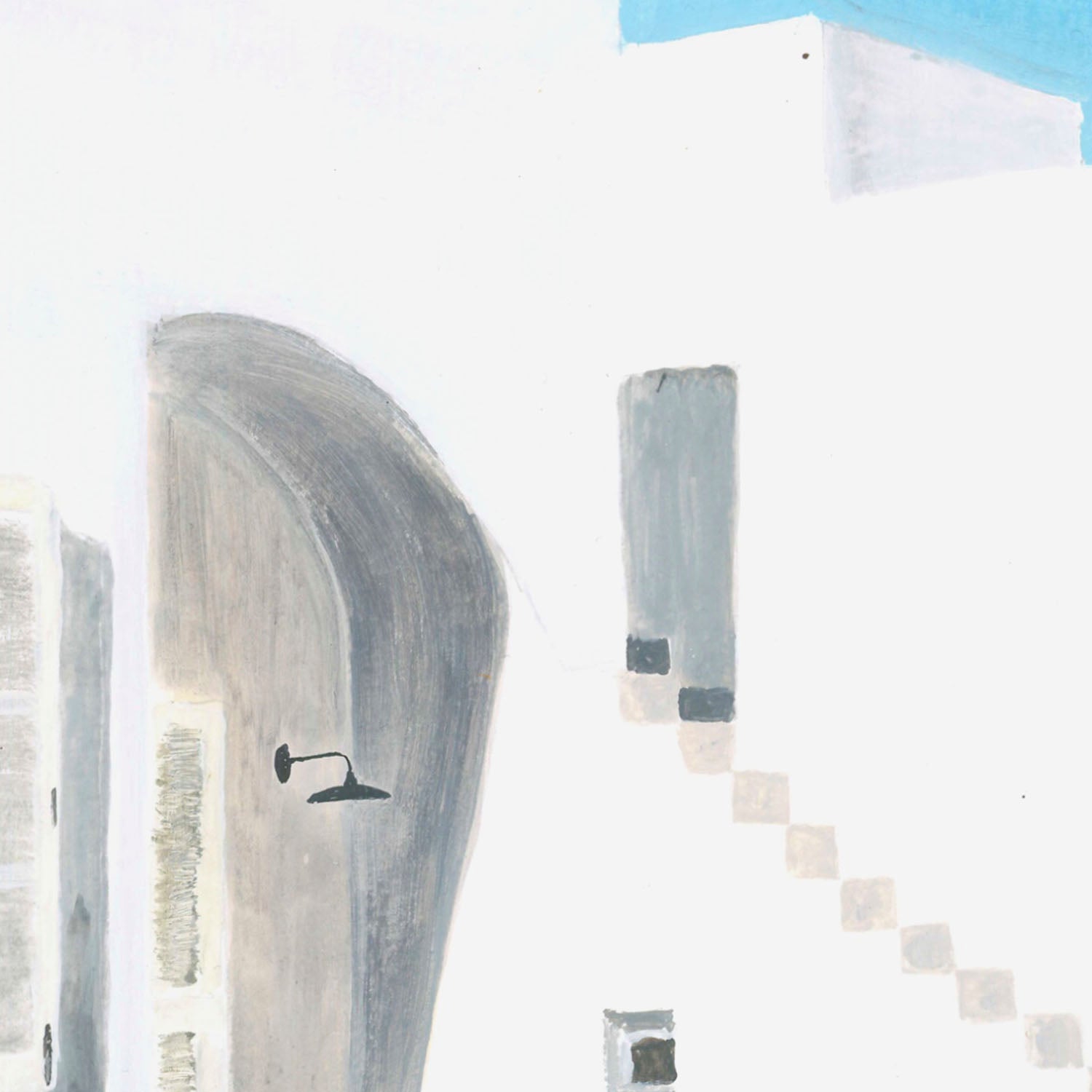 White Desert Retreat-by-marina dorgan-wall-art-print-canvas-poster-framed-Gioia