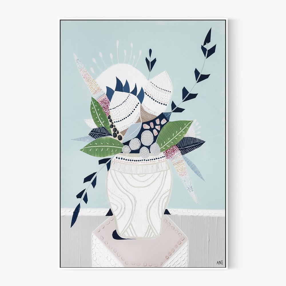Wild Bankisa Bouquet-by-Ani Ipradjian-wall-art-print-canvas-poster-framed-Gioia