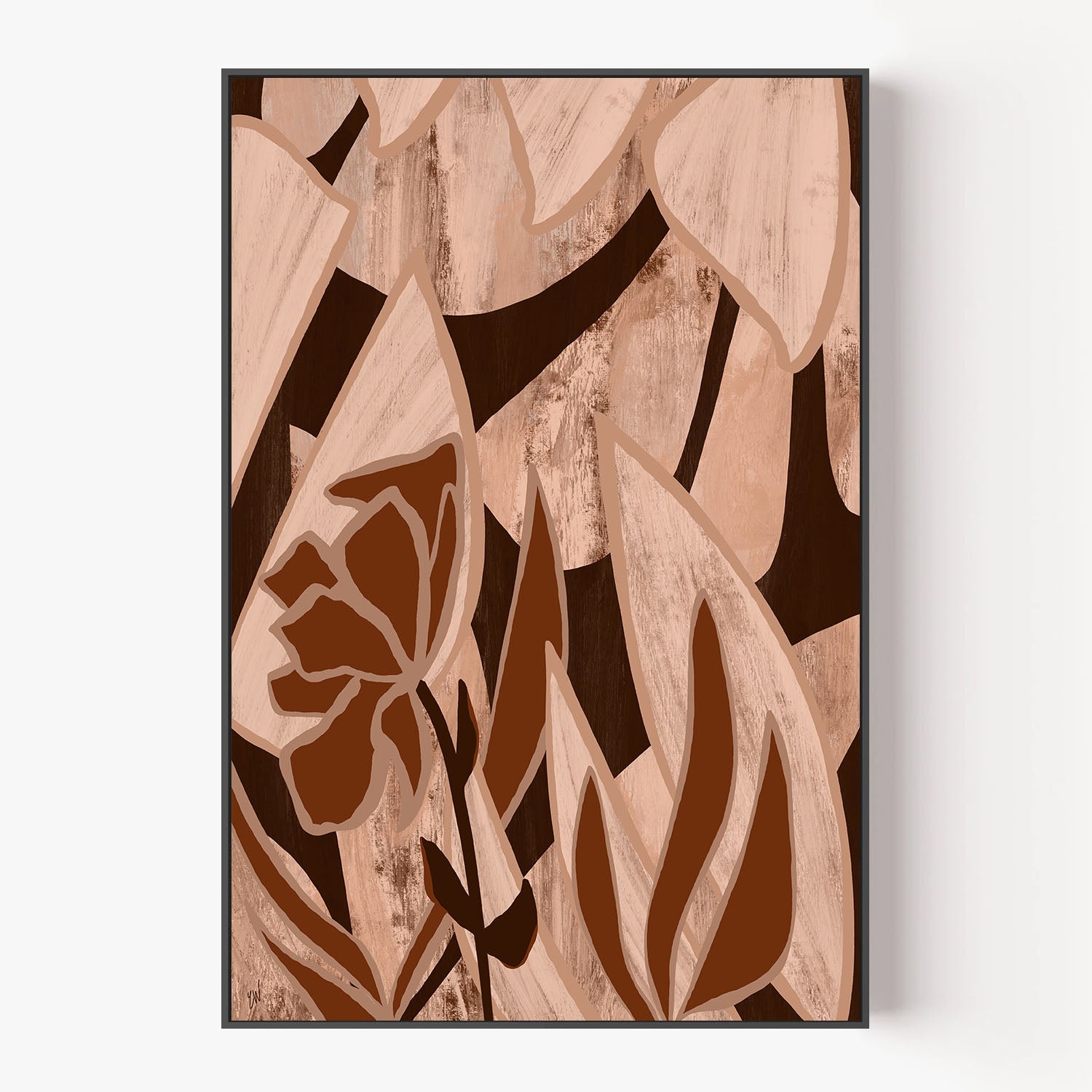 Wild Harmony-by-Carrie Welsh-wall-art-print-canvas-poster-framed-Gioia