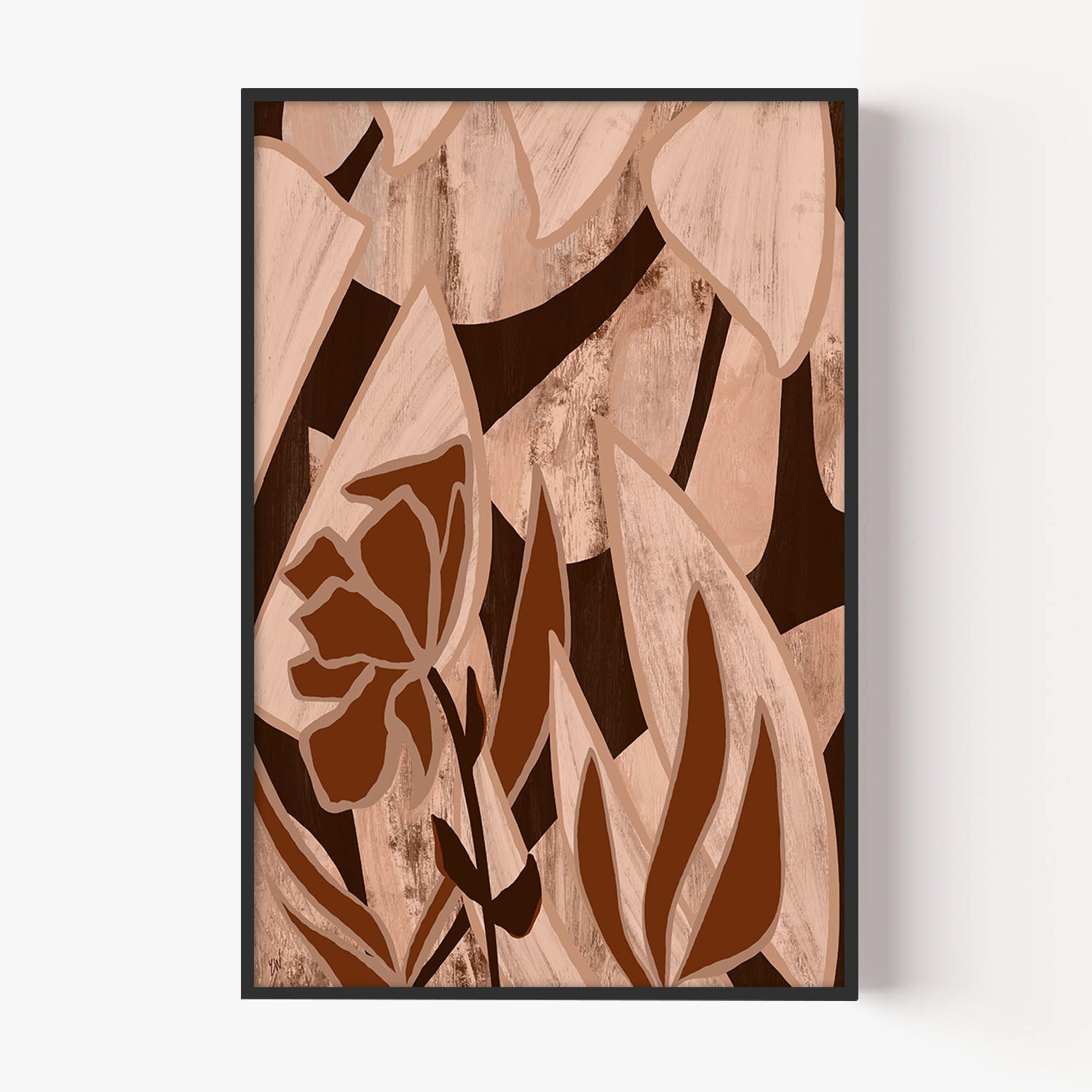 Wild Harmony-by-Carrie Welsh-wall-art-print-canvas-poster-framed-Gioia