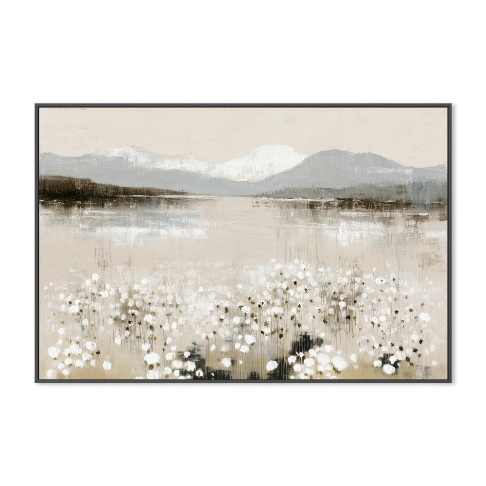 Wildflower Lake And Range-by-Chromatic Storm Studio-wall-art-print-canvas-poster-framed-Gioia