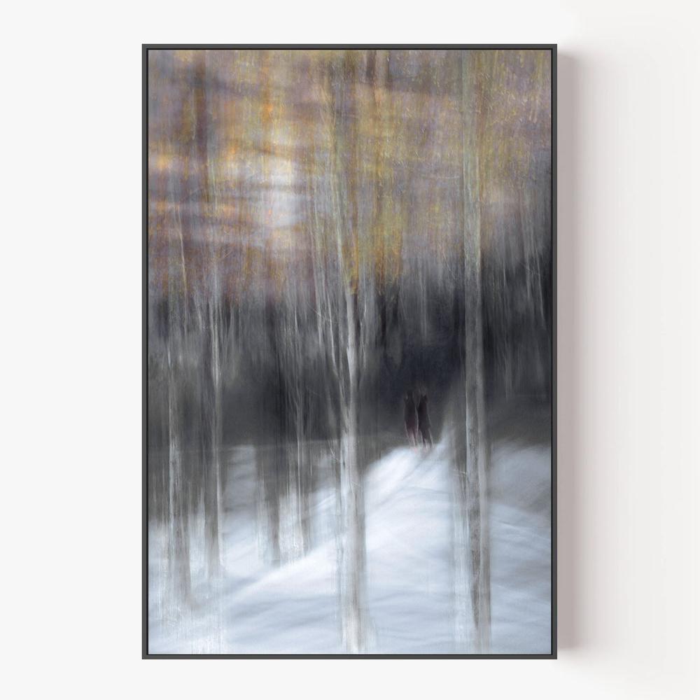Winter Forest Walk-by-Christina Sillen-wall-art-print-canvas-poster-framed-Gioia