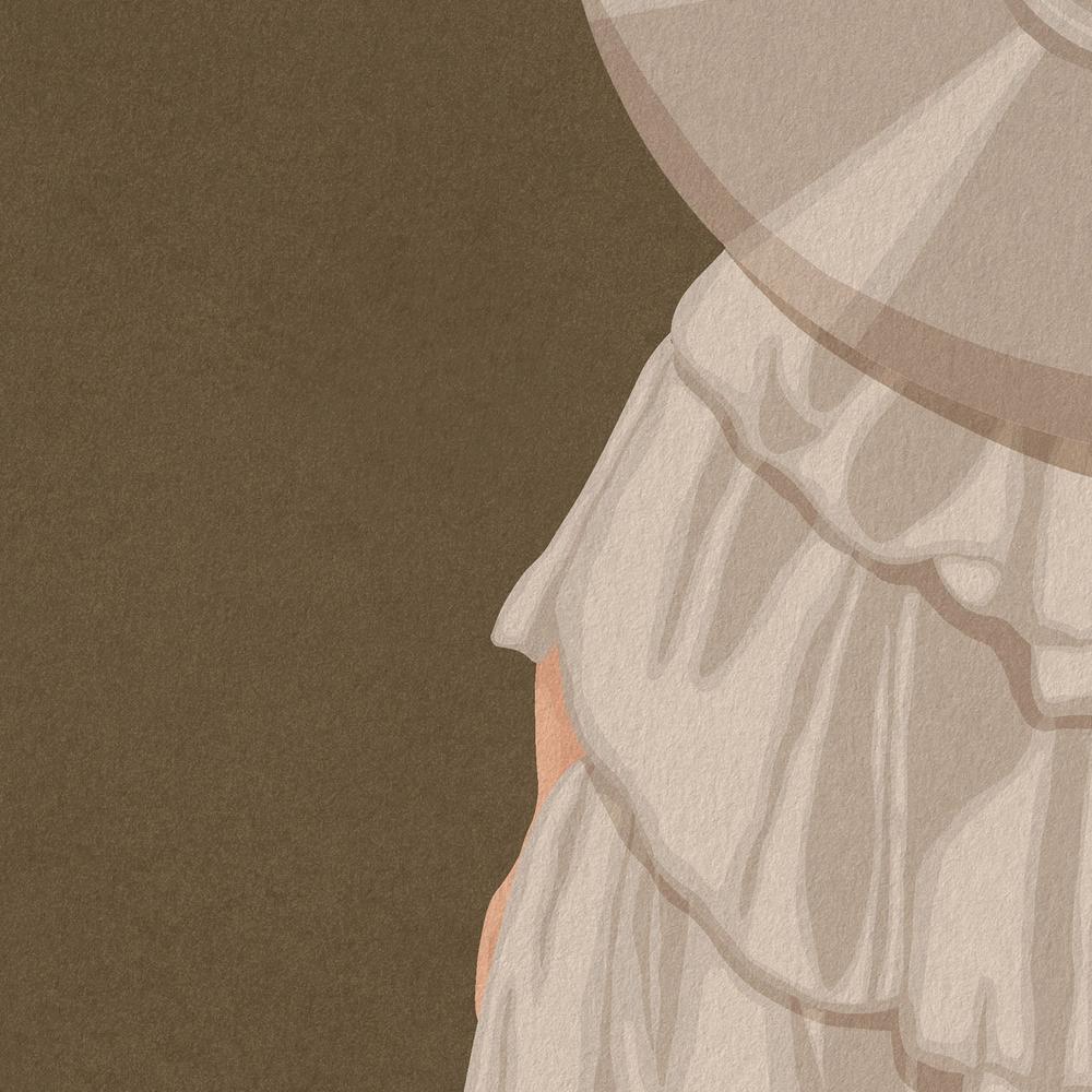 Woman In Elegant Hat-by-Lisa Solomoniuk-wall-art-print-canvas-poster-framed-Gioia