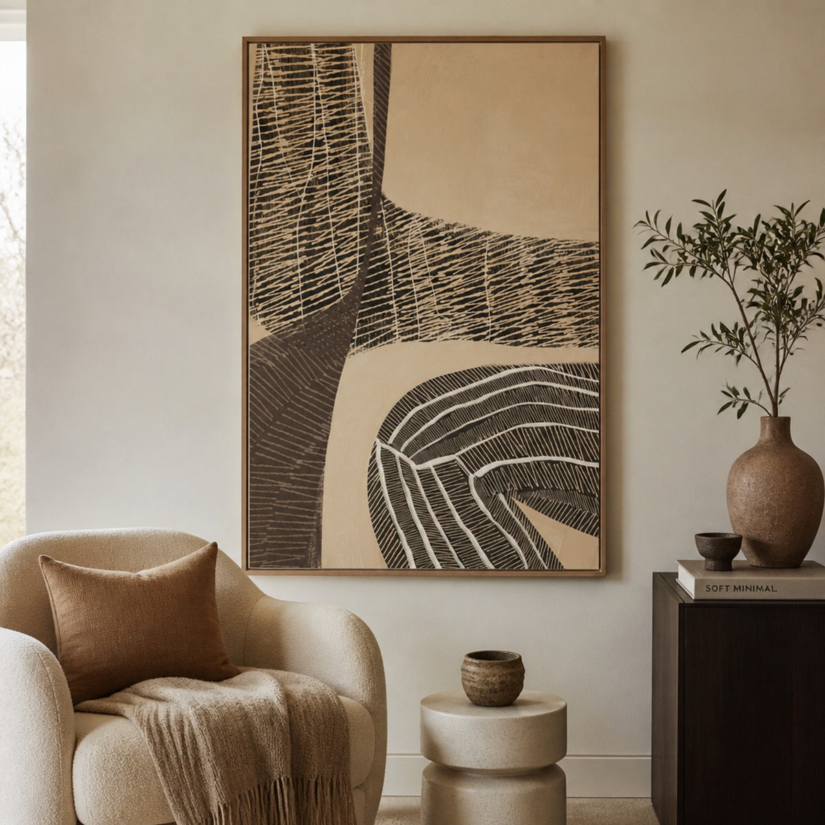 Woven Earth B-by-Rohan Sharma-wall-art-print-canvas-poster-framed-Gioia