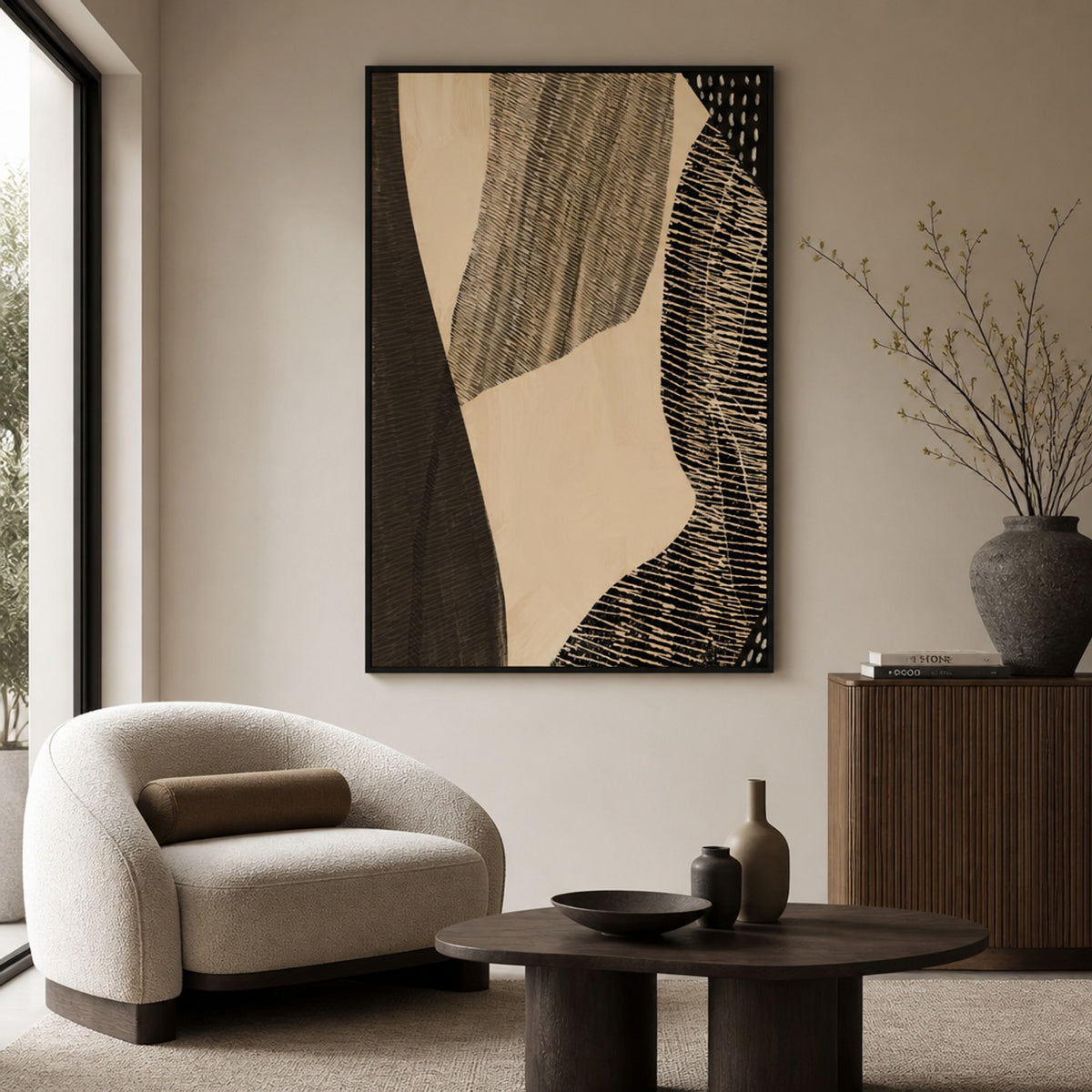 Woven Earth C-by-Rohan Sharma-wall-art-print-canvas-poster-framed-Gioia