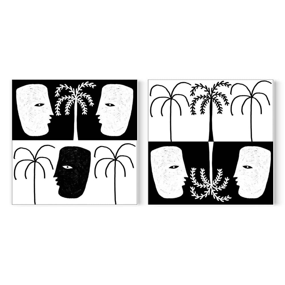 Yearning, Style A & B, Set Of 2-by-Shatha Al Dafai-wall-art-print-canvas-poster-framed-Gioia