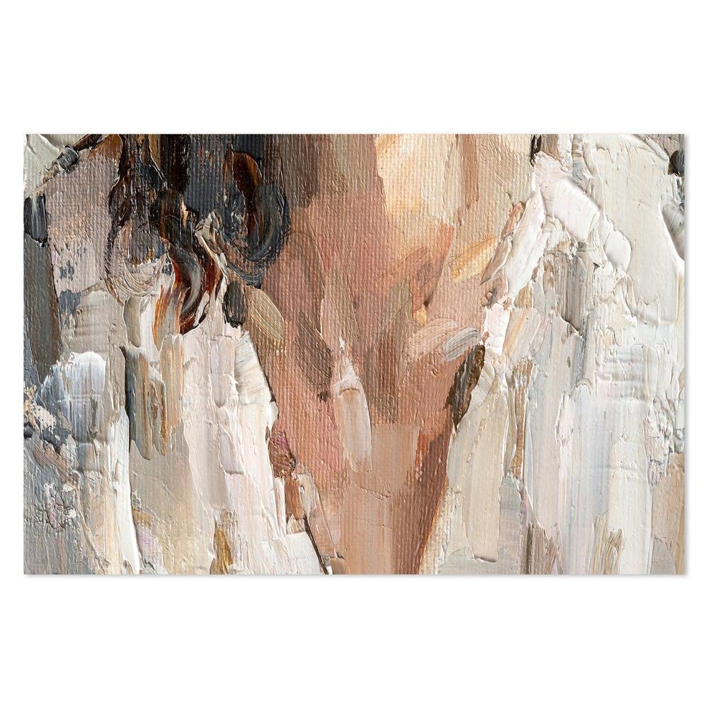 Nude Interlude , Hand-painted Canvas