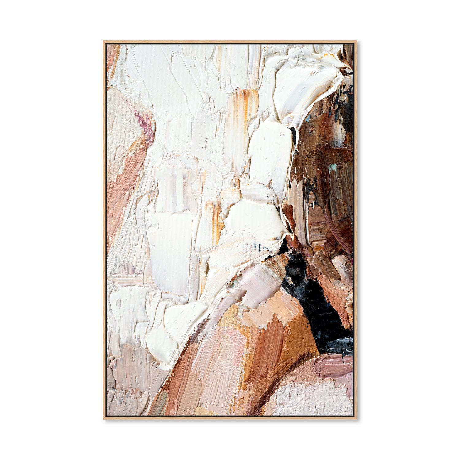 Nude Layers , Hand-painted Canvas