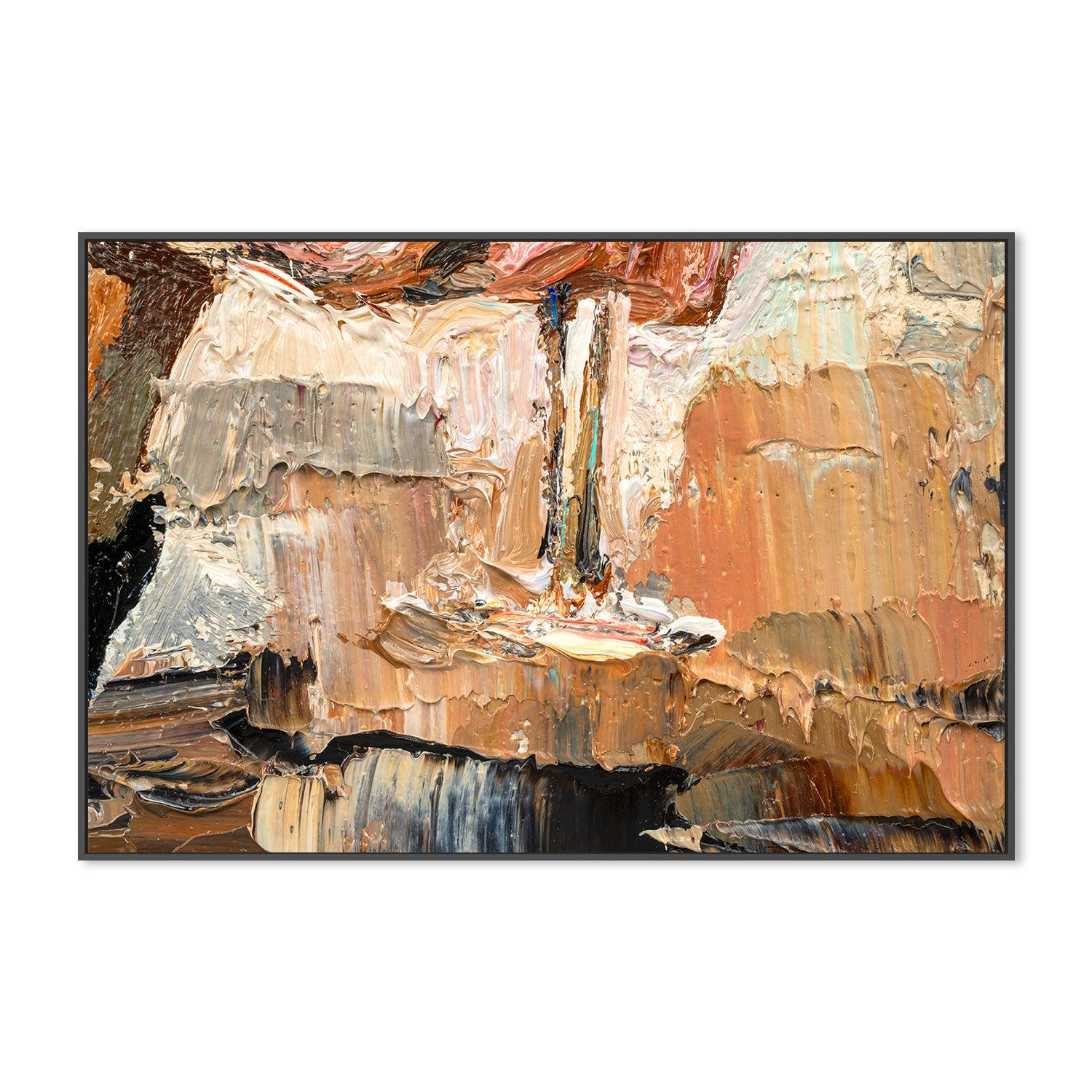 Clay Abstract , Hand-painted Canvas