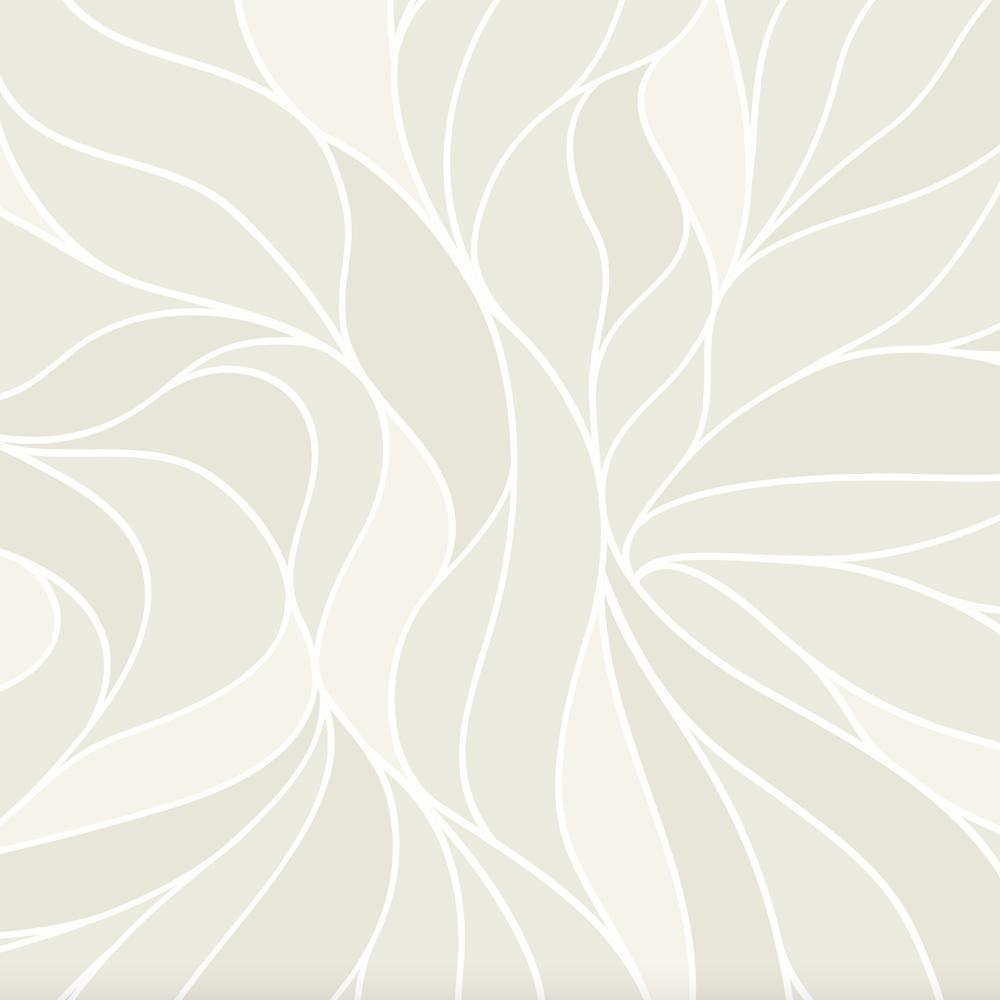 Beige Overlaps-wallpaper-eco-friendly-easy-removal-GIOIA-WALL-ART