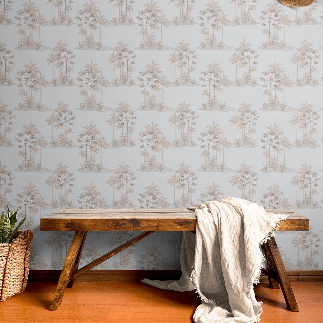 Boho Palms Wallpaper