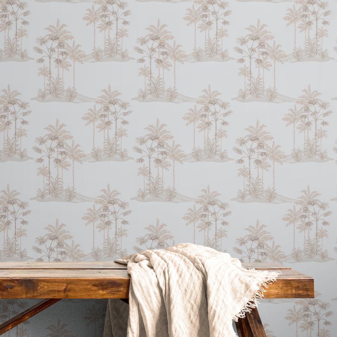 Boho Palms Wallpaper
