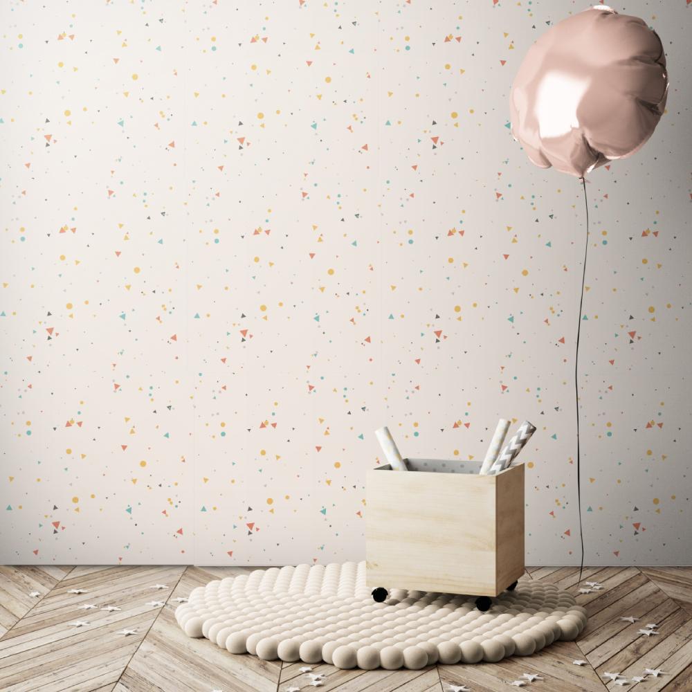 Colourful Shapes-wallpaper-eco-friendly-easy-removal-GIOIA-WALL-ART