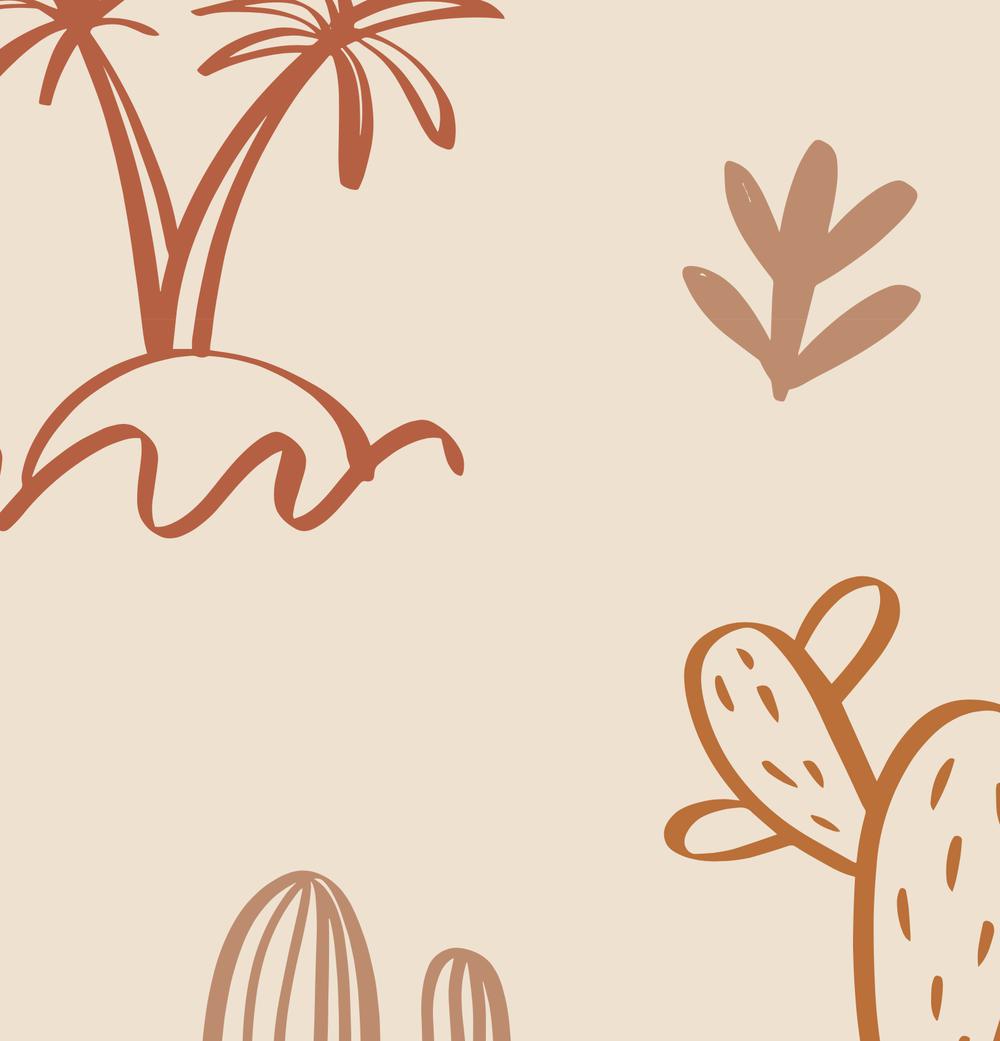 Desert Palms-wallpaper-eco-friendly-easy-removal-GIOIA-WALL-ART