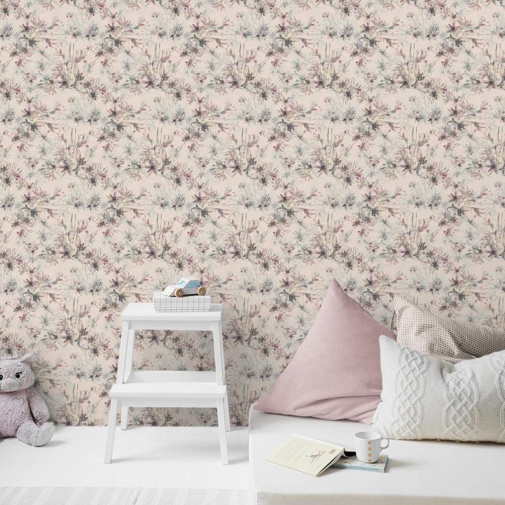 French Blooms Wallpaper
