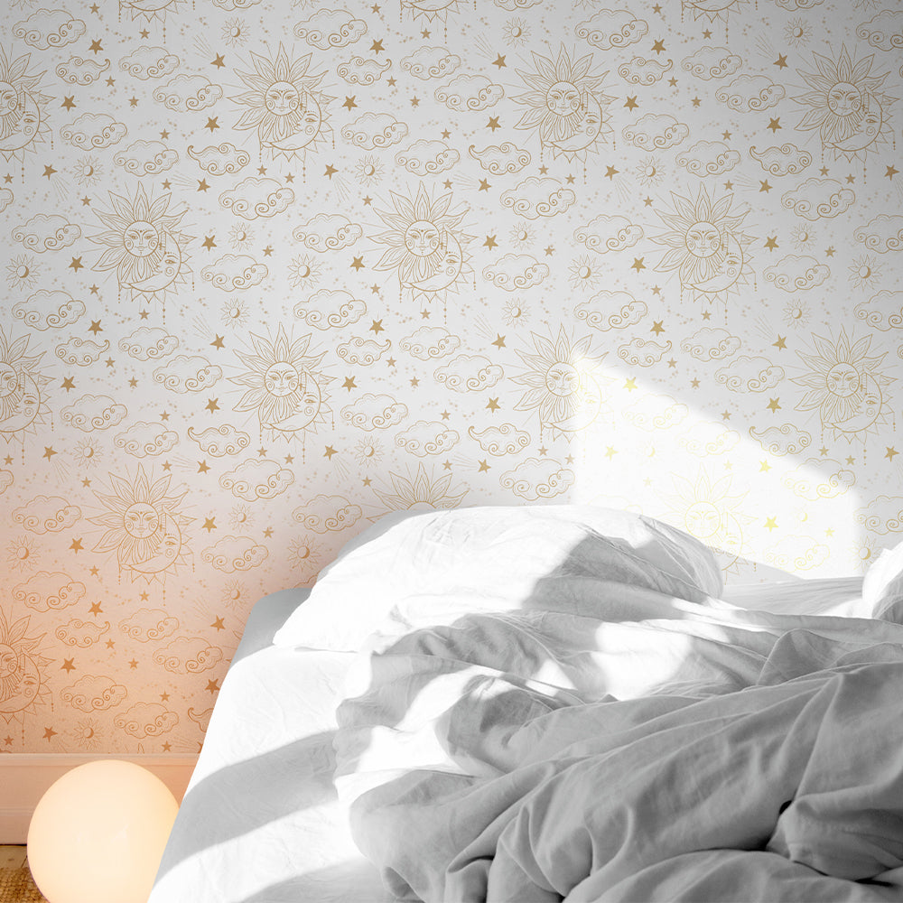 Golden Night Sky