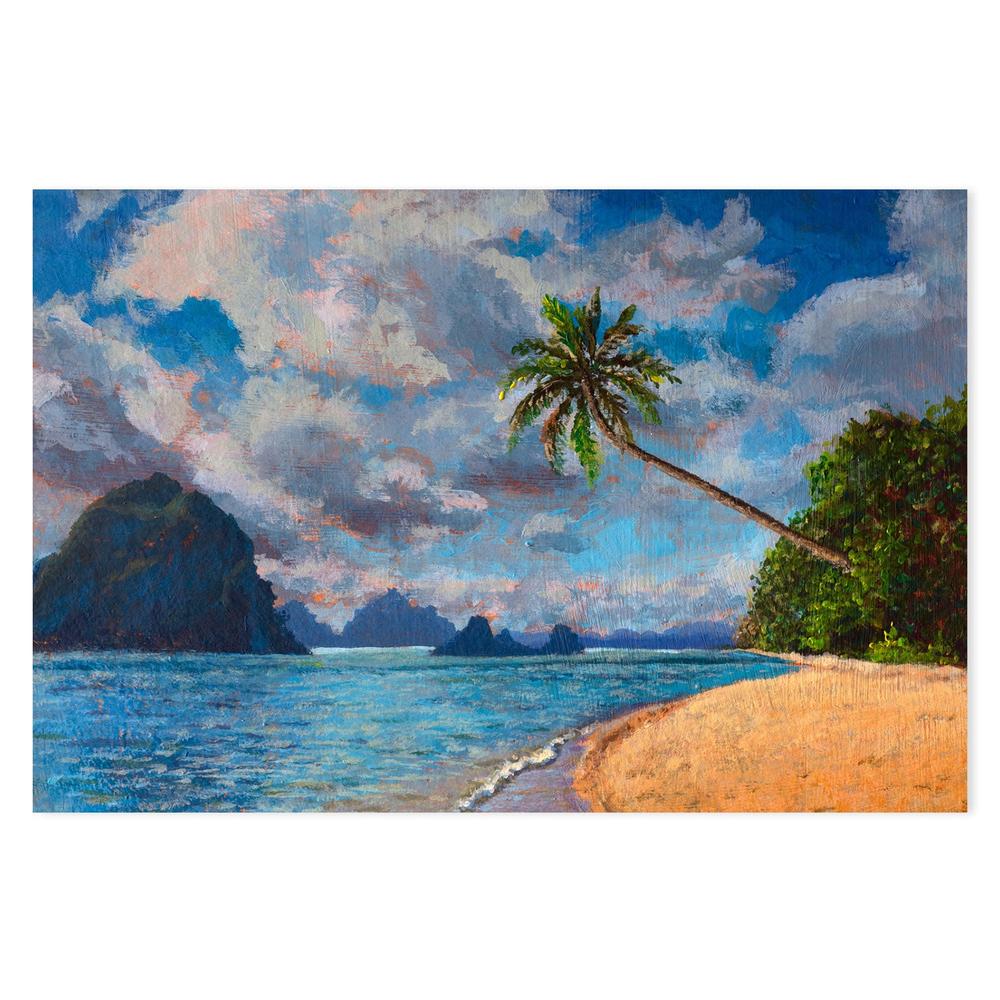 Hawaiian Sky, Style A, Hand-Painted Canvas