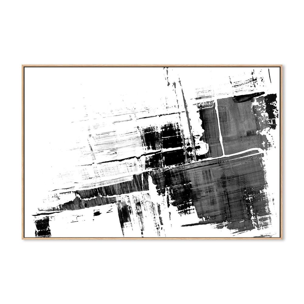 Chiaroscuro, Style A, Hand-Painted Canvas