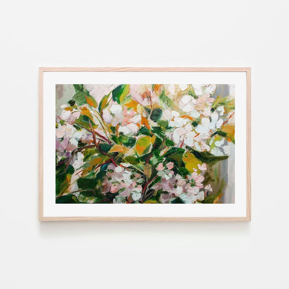 Blossoming Through The Years, Hand-Painted Canvas