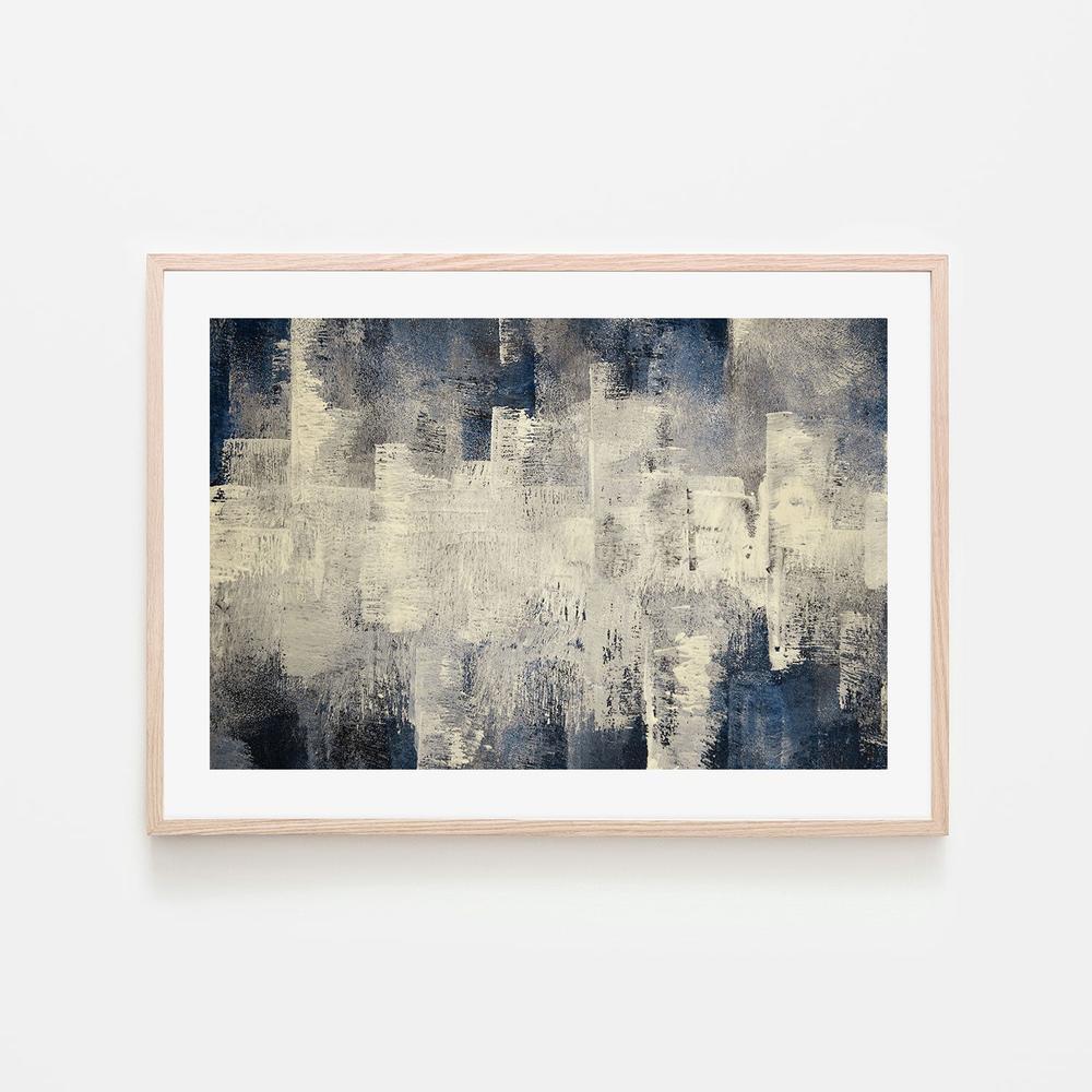 Disrupted In Time, Hand-Painted Canvas