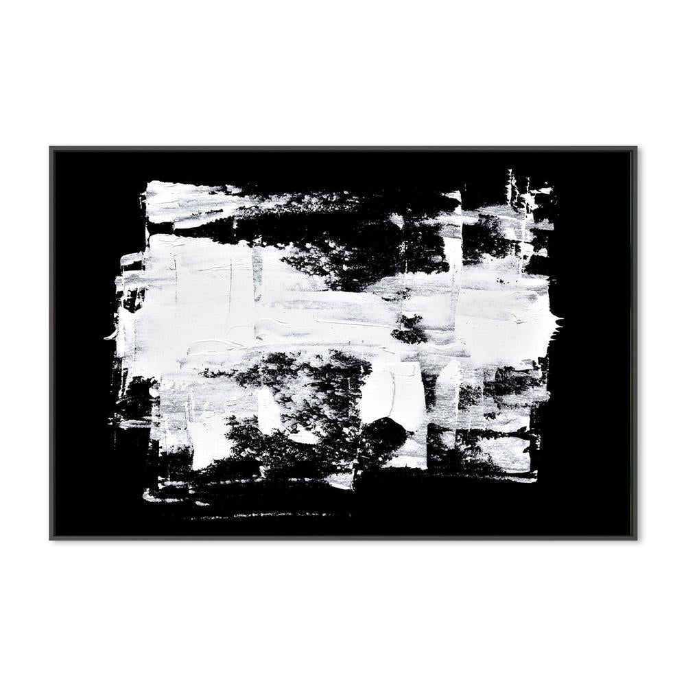 Chiaroscuro, Style B, Hand-Painted Canvas