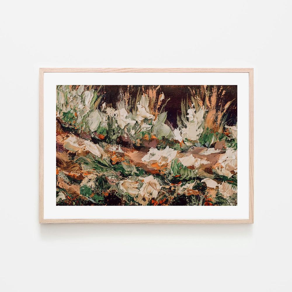 Earthy Madness, Style B, Hand-Painted Canvas