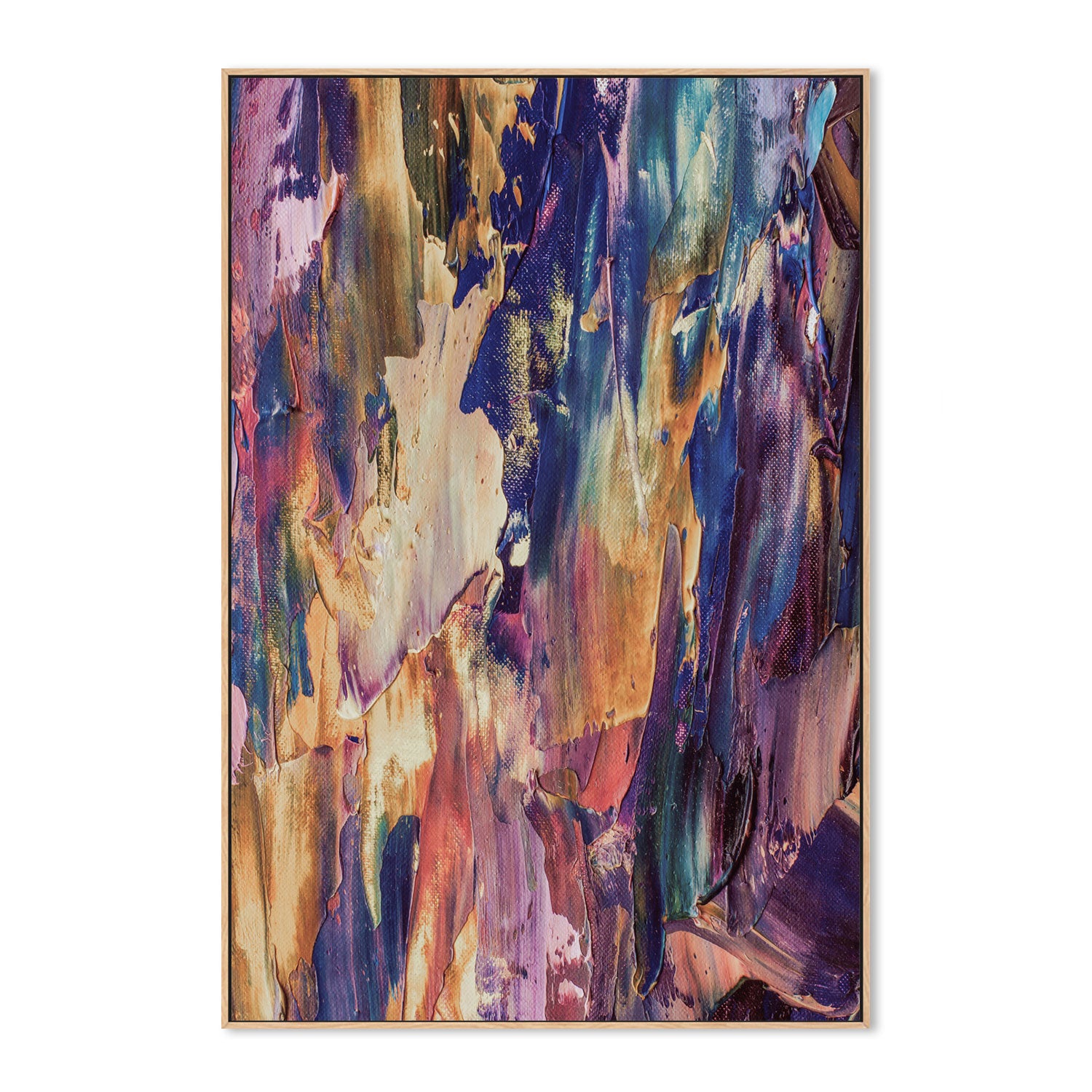 Multicoloured Madness, Style A, Hand-Painted Canvas