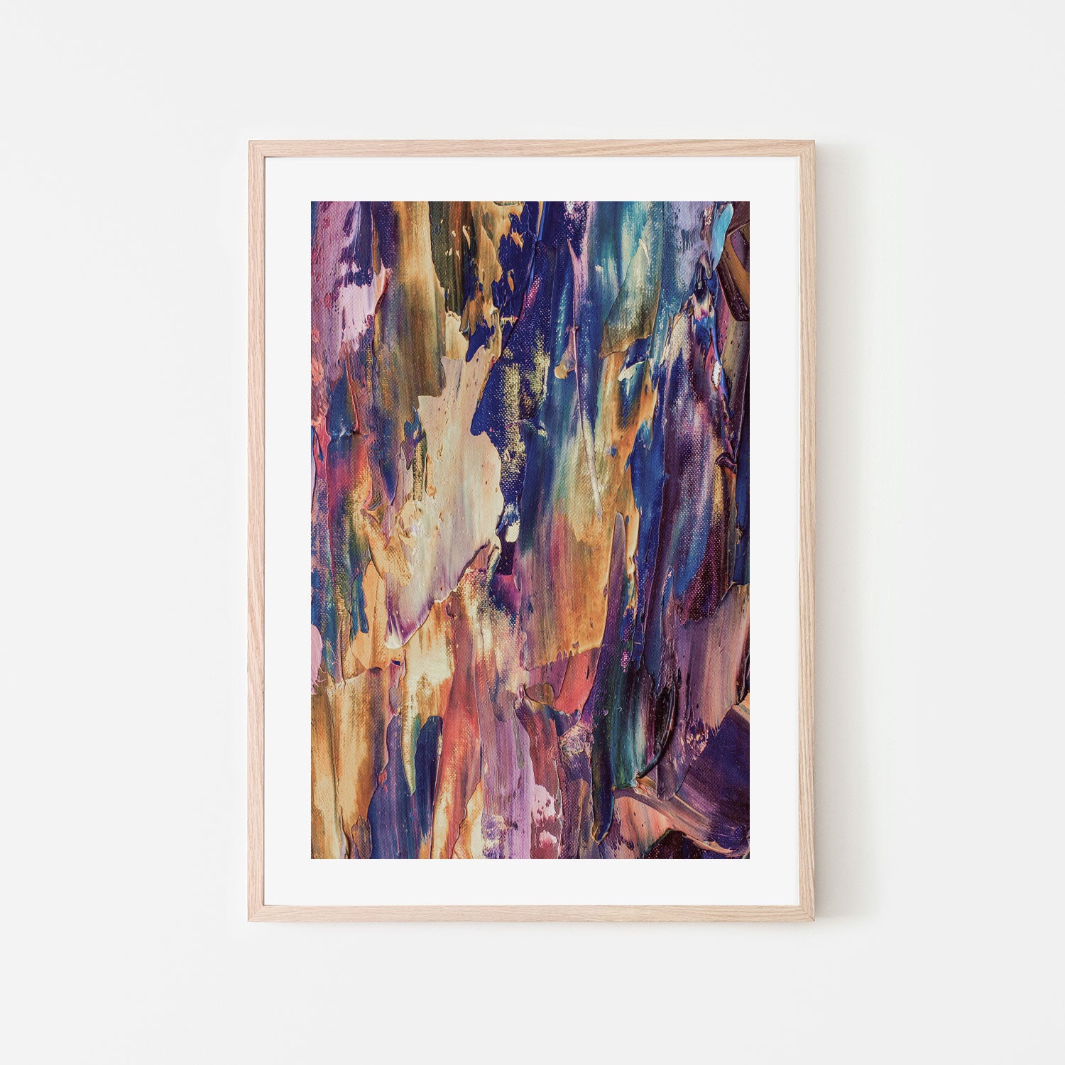 Multicoloured Madness, Style A, Hand-Painted Canvas