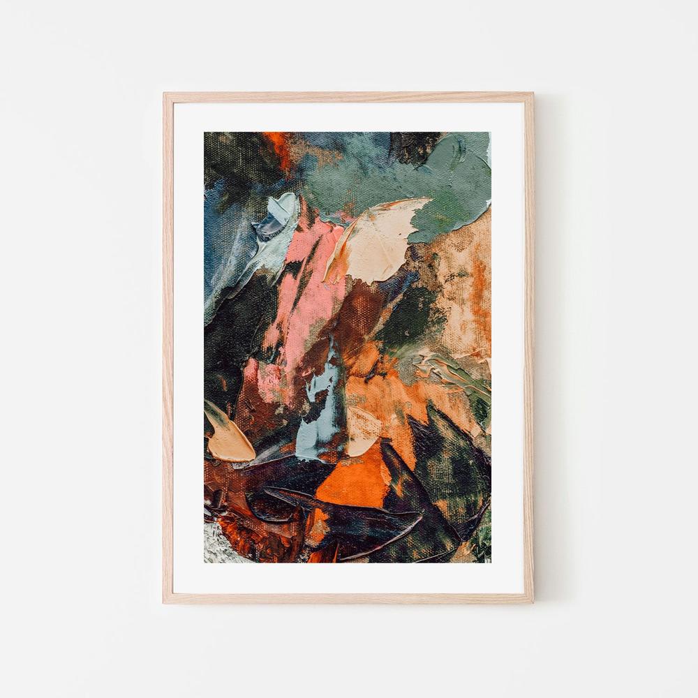 Multicoloured Madness, Style C, Hand-Painted Canvas