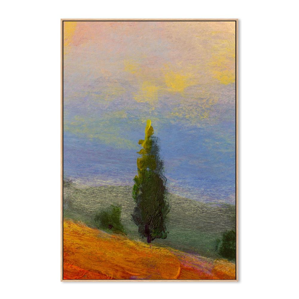 Lonesome Tree, Hand-Painted Canvas