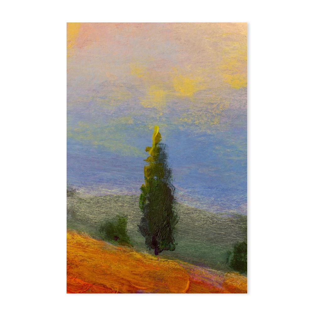 Lonesome Tree, Hand-Painted Canvas