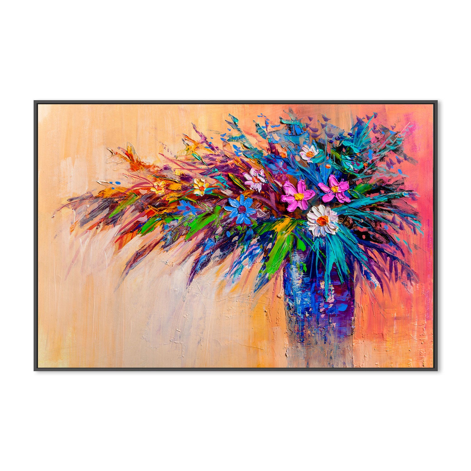 Drifting Away, Hand-Painted Canvas