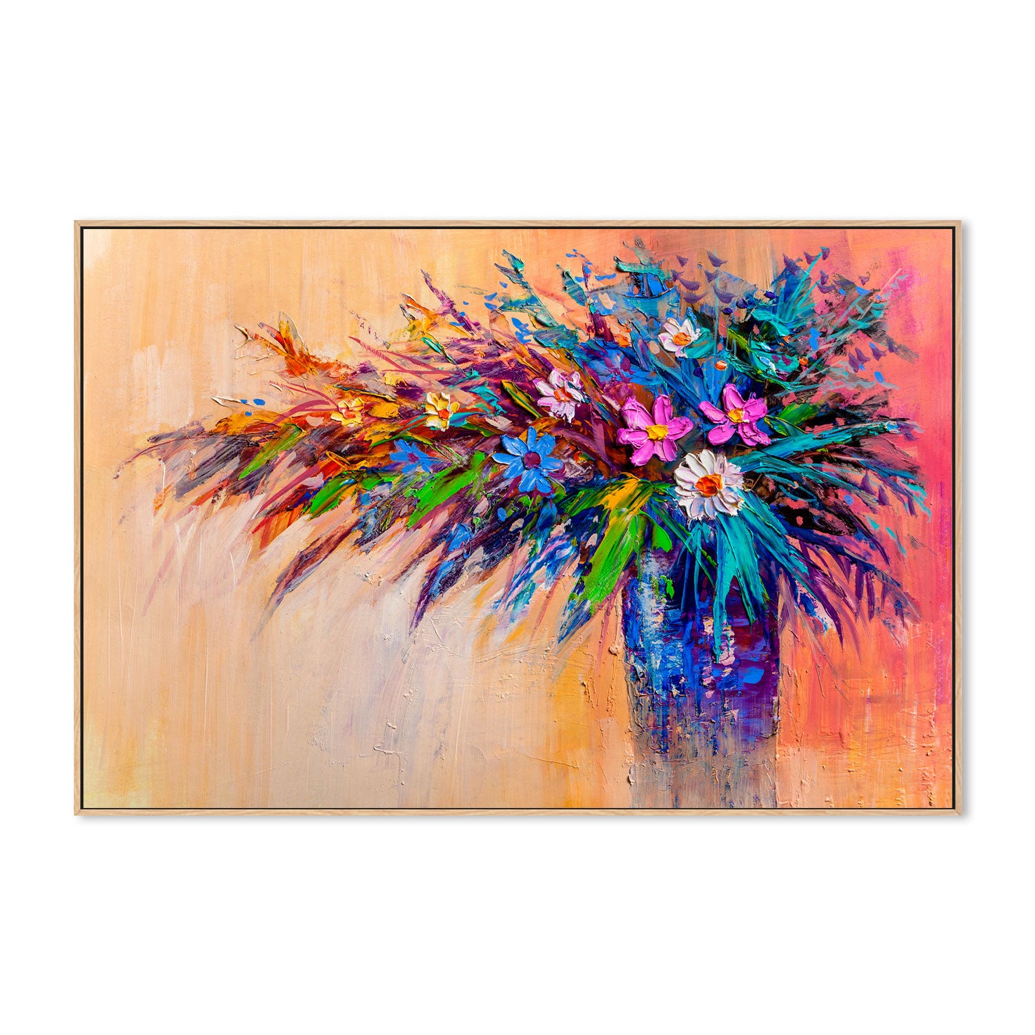 Drifting Away, Hand-Painted Canvas