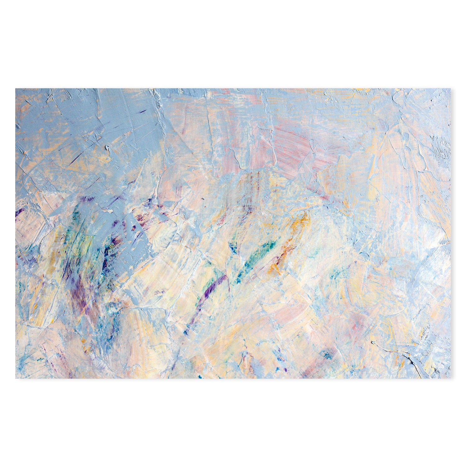 Painting In Pastel, Hand-Painted Canvas