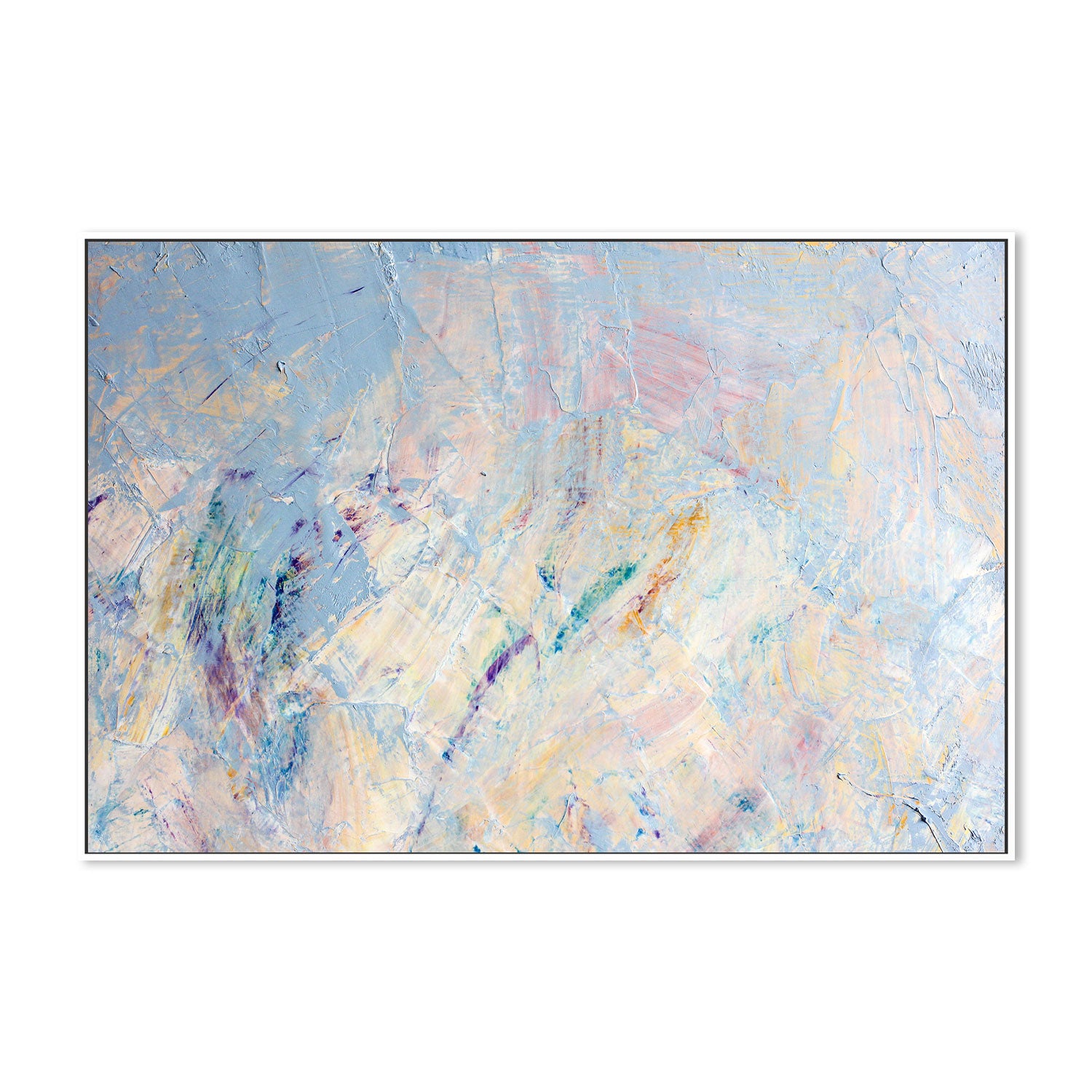 Painting In Pastel, Hand-Painted Canvas