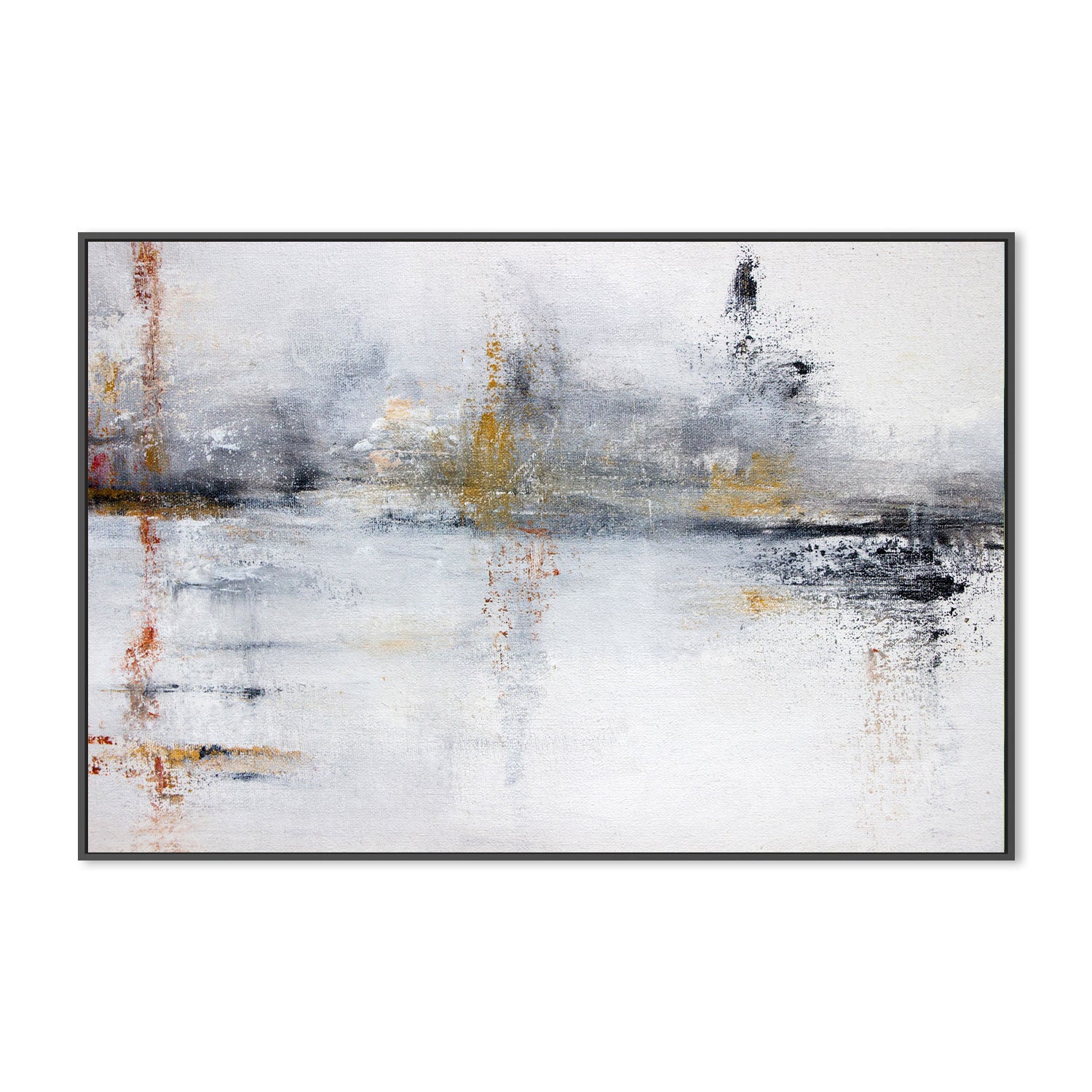 Moments of Neutrality, Hand-Painted Canvas