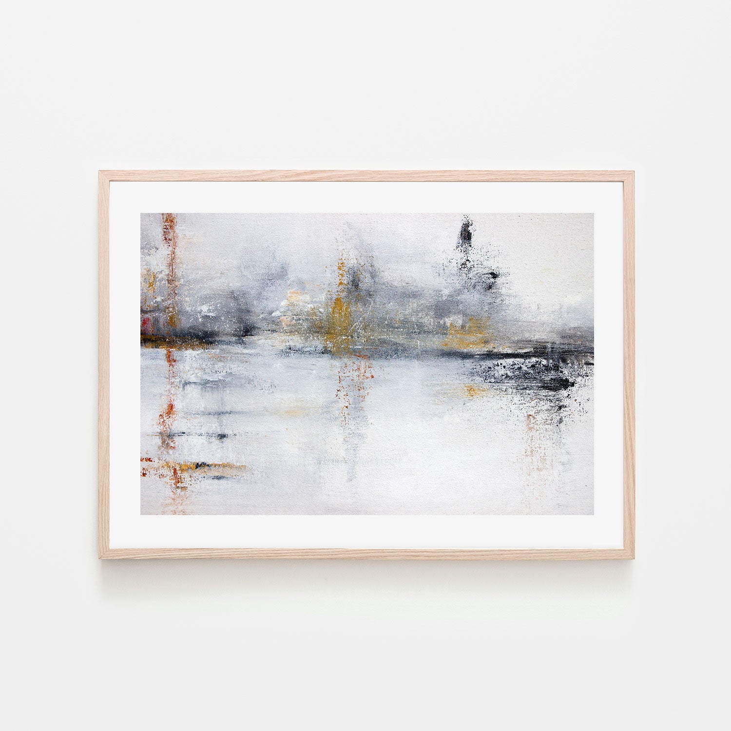 Moments of Neutrality, Hand-Painted Canvas