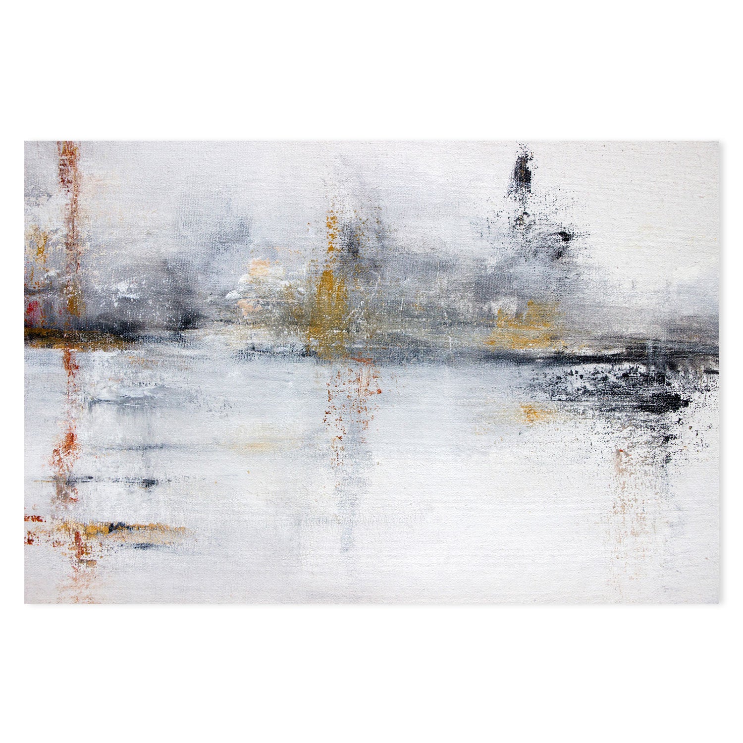 Moments of Neutrality, Hand-Painted Canvas