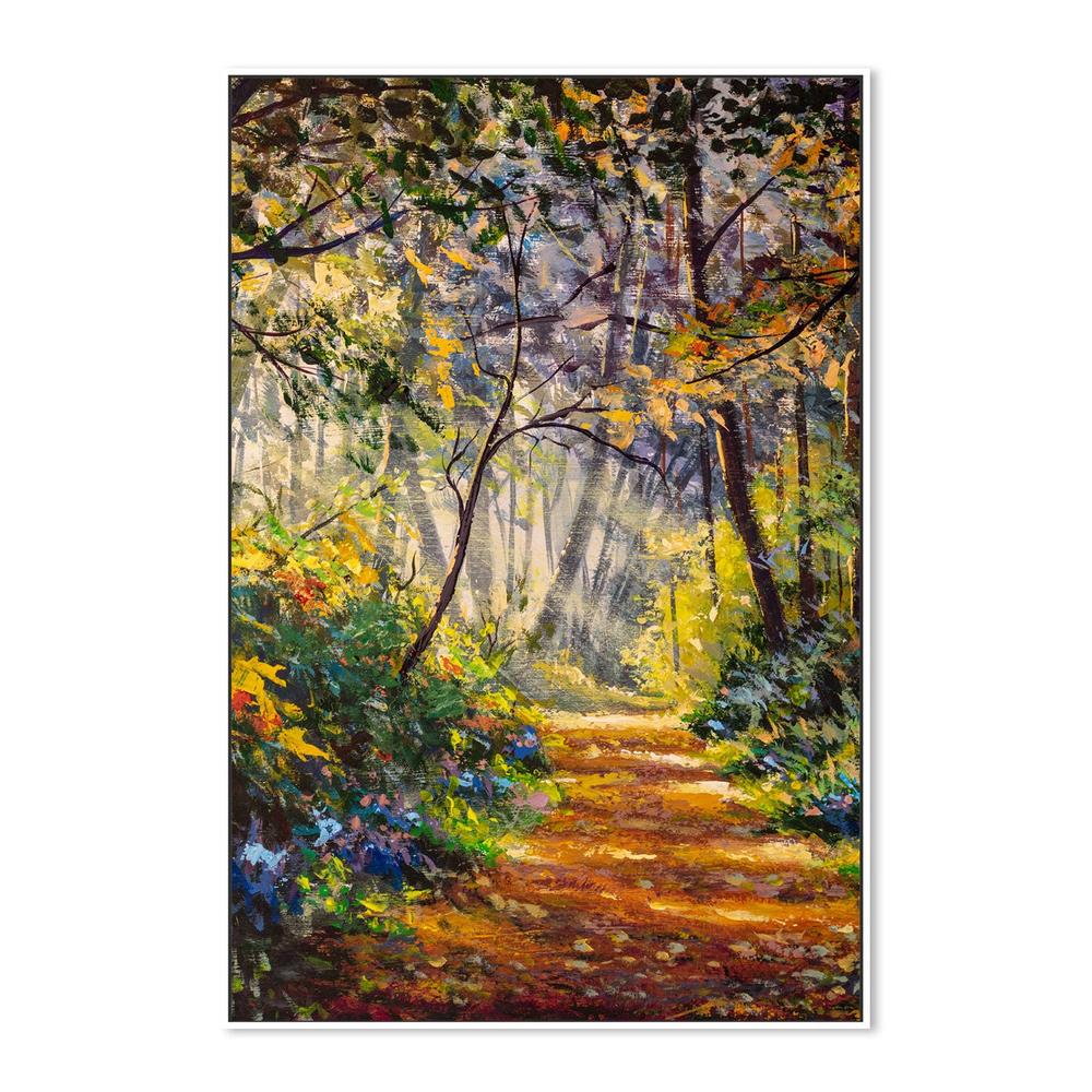 Entrance To The Forest, Hand-Painted Canvas