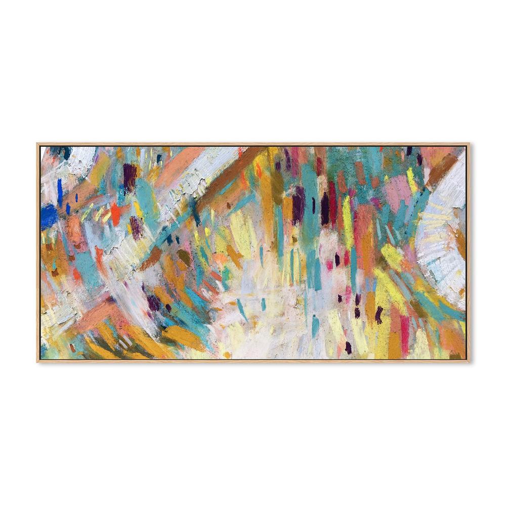 Scattered Colour, Hand-Painted Canvas