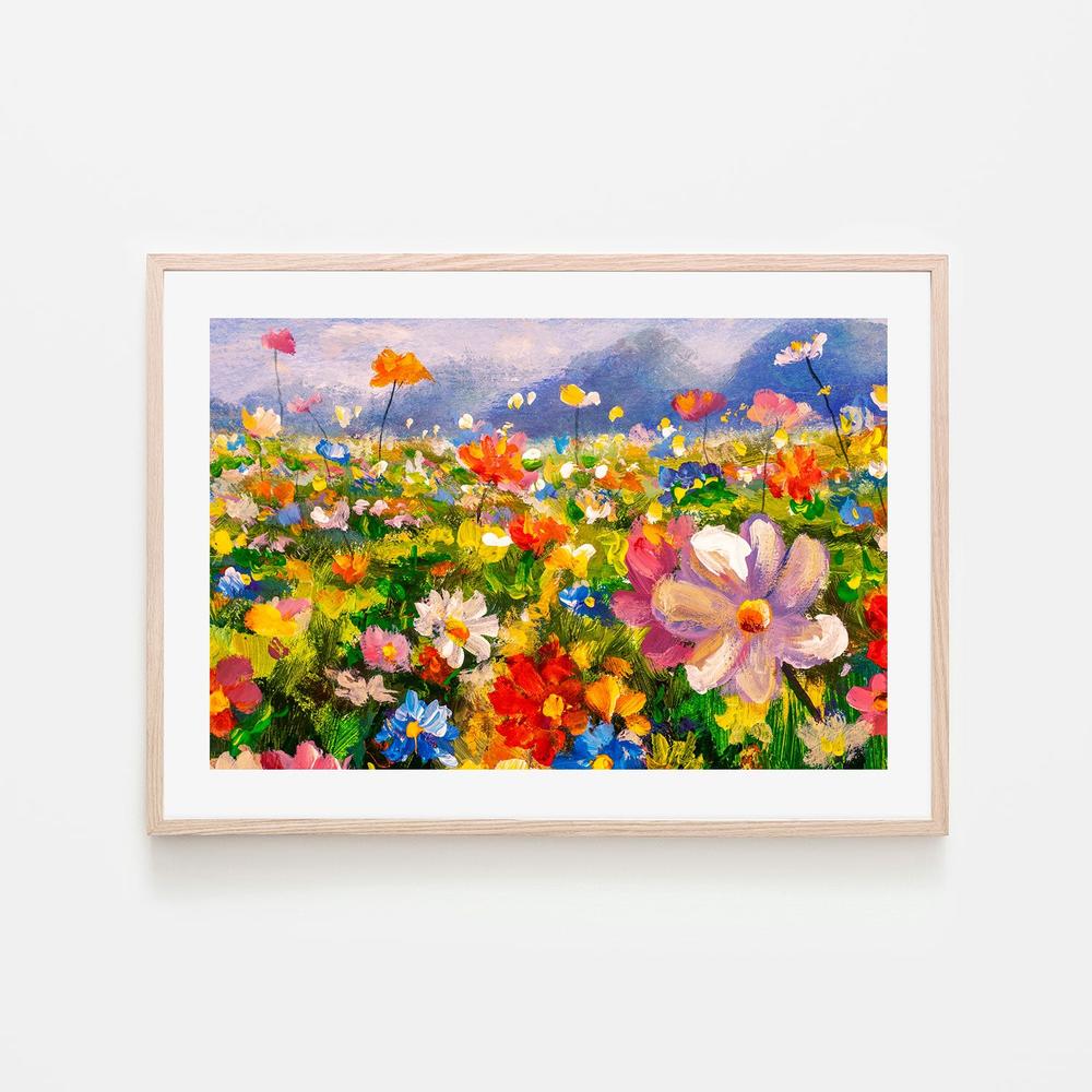 A Field of Plenty, Hand-Painted Canvas