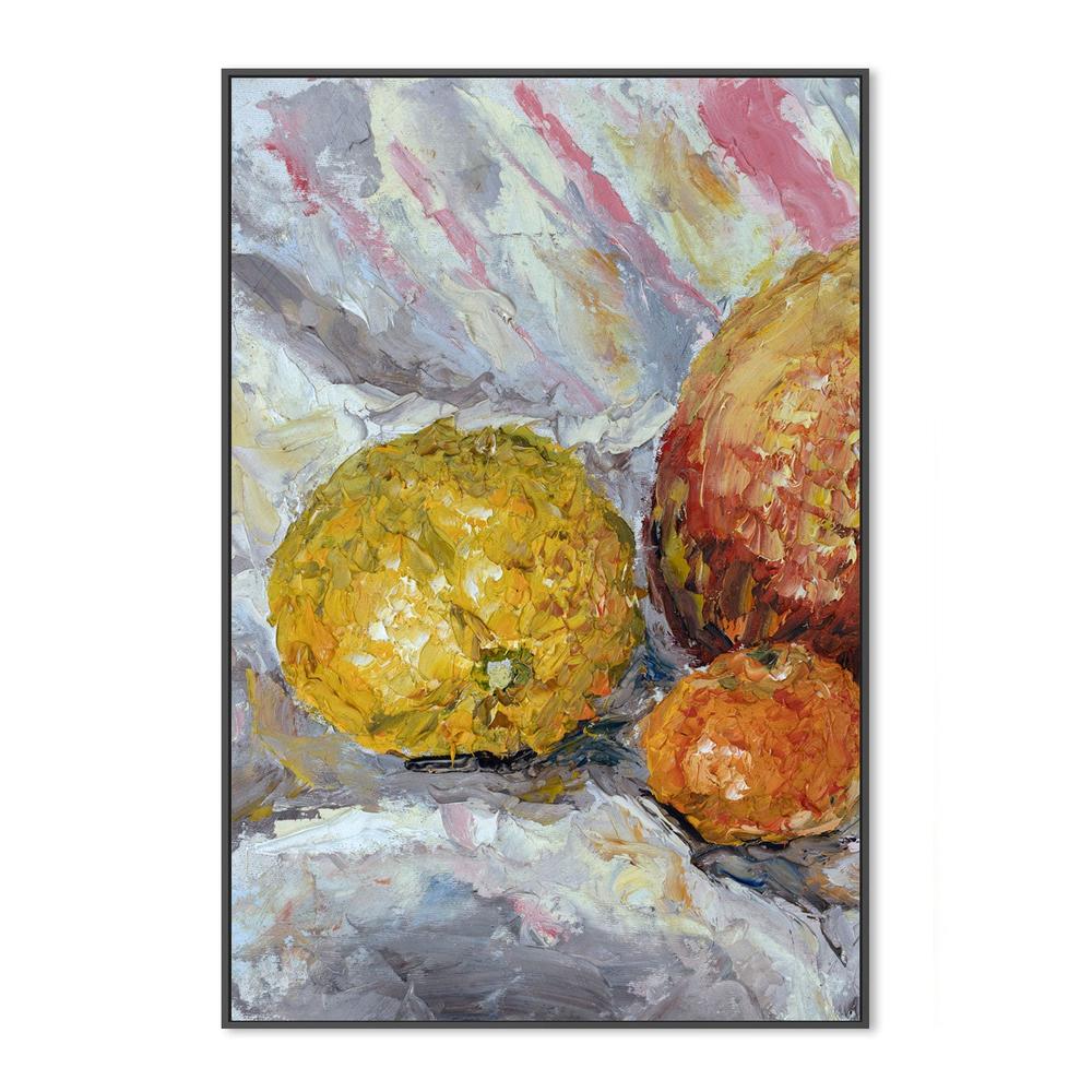 Citrus Selection, Style A, Hand-Painted Canvas