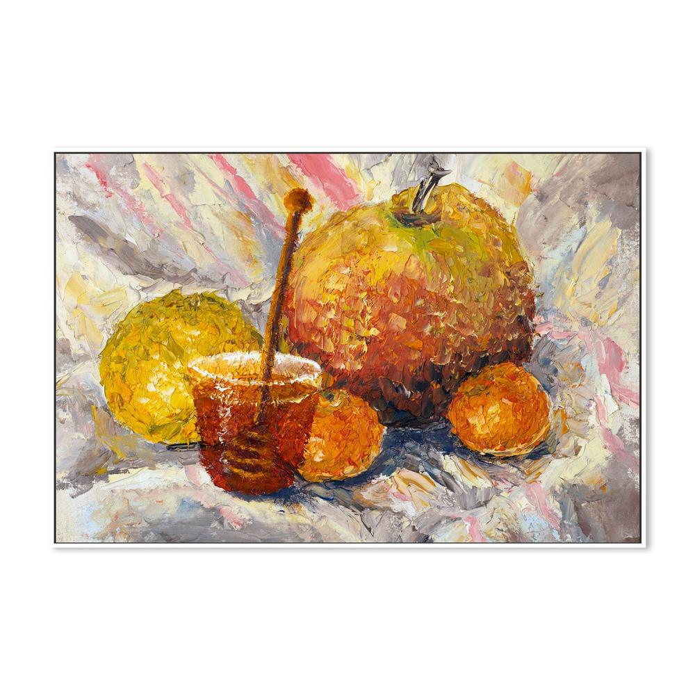 Citrus Selection, Style B, Hand-Painted Canvas