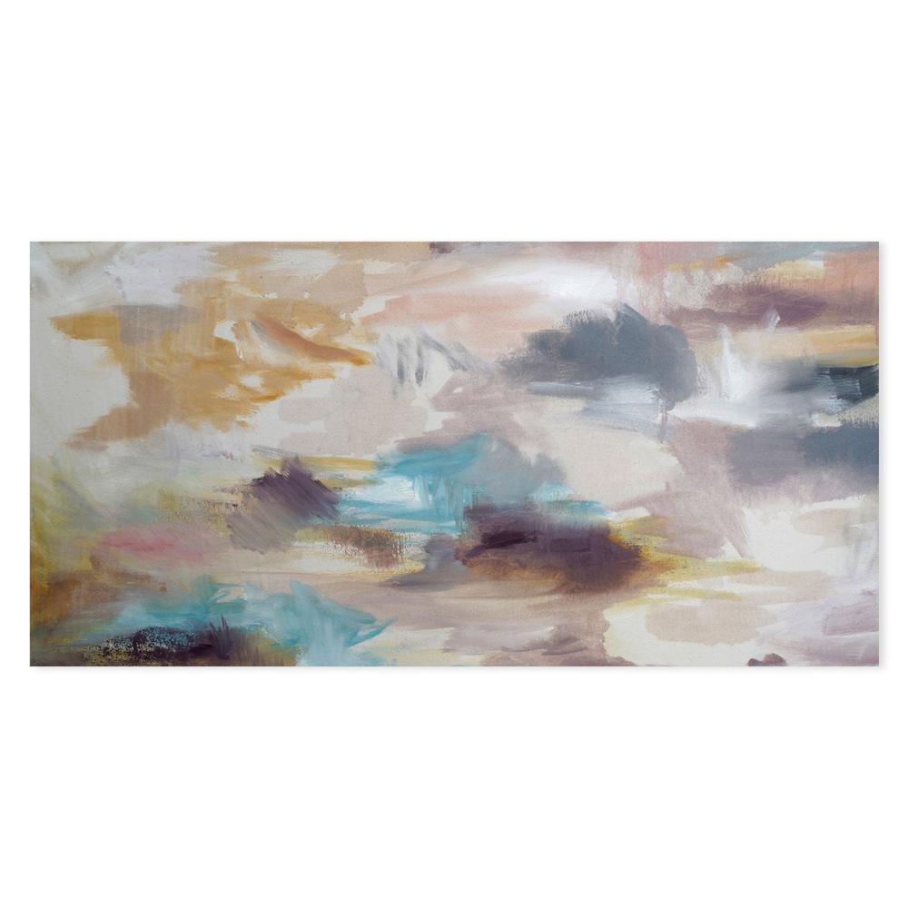 Ominous Clouds, Style B, Hand-Painted Canvas