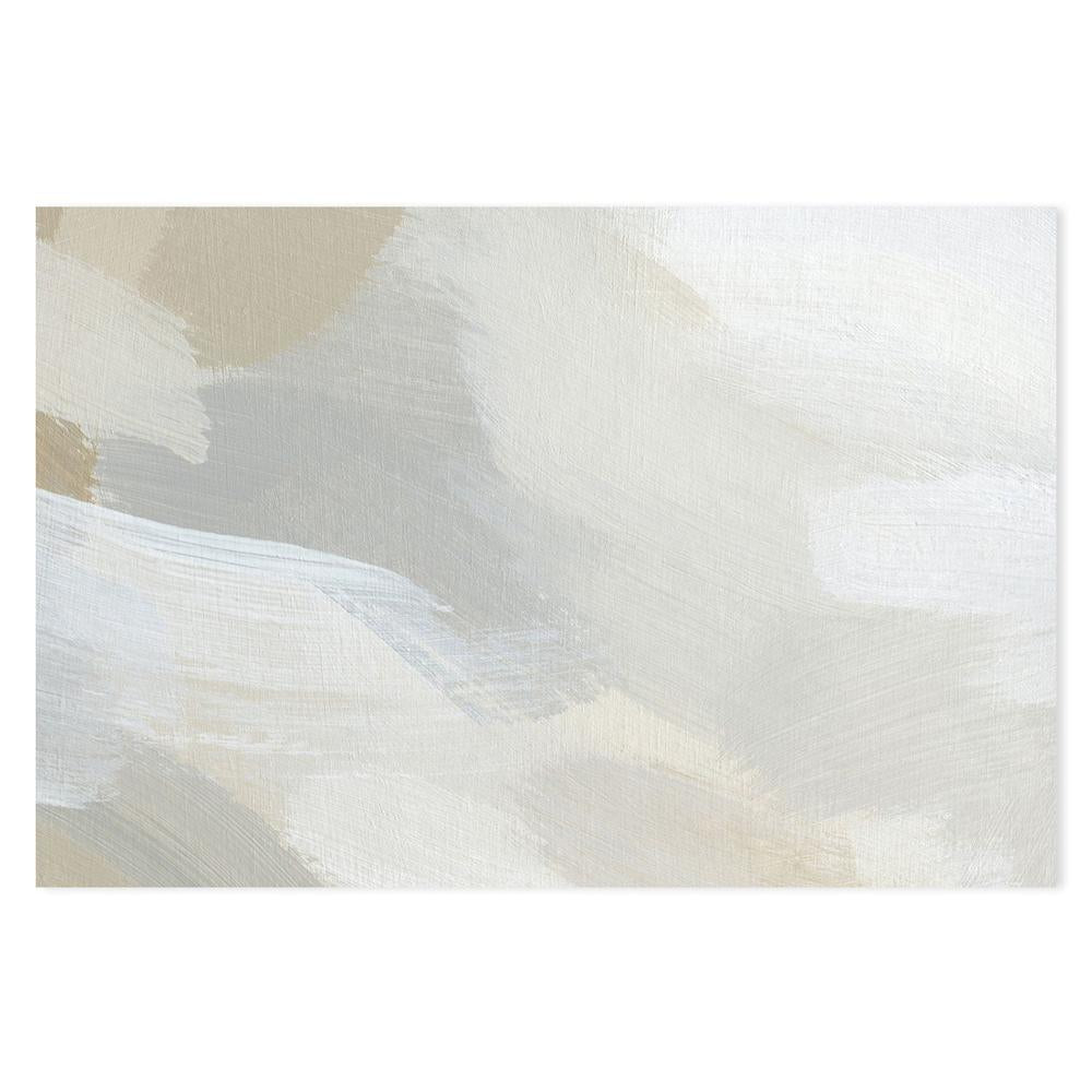 Feathery Clouds, Hand-Painted Canvas