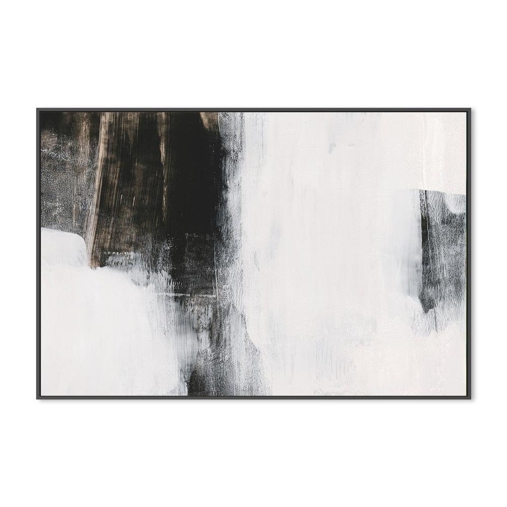 Bold Contrast, Hand-Painted Canvas