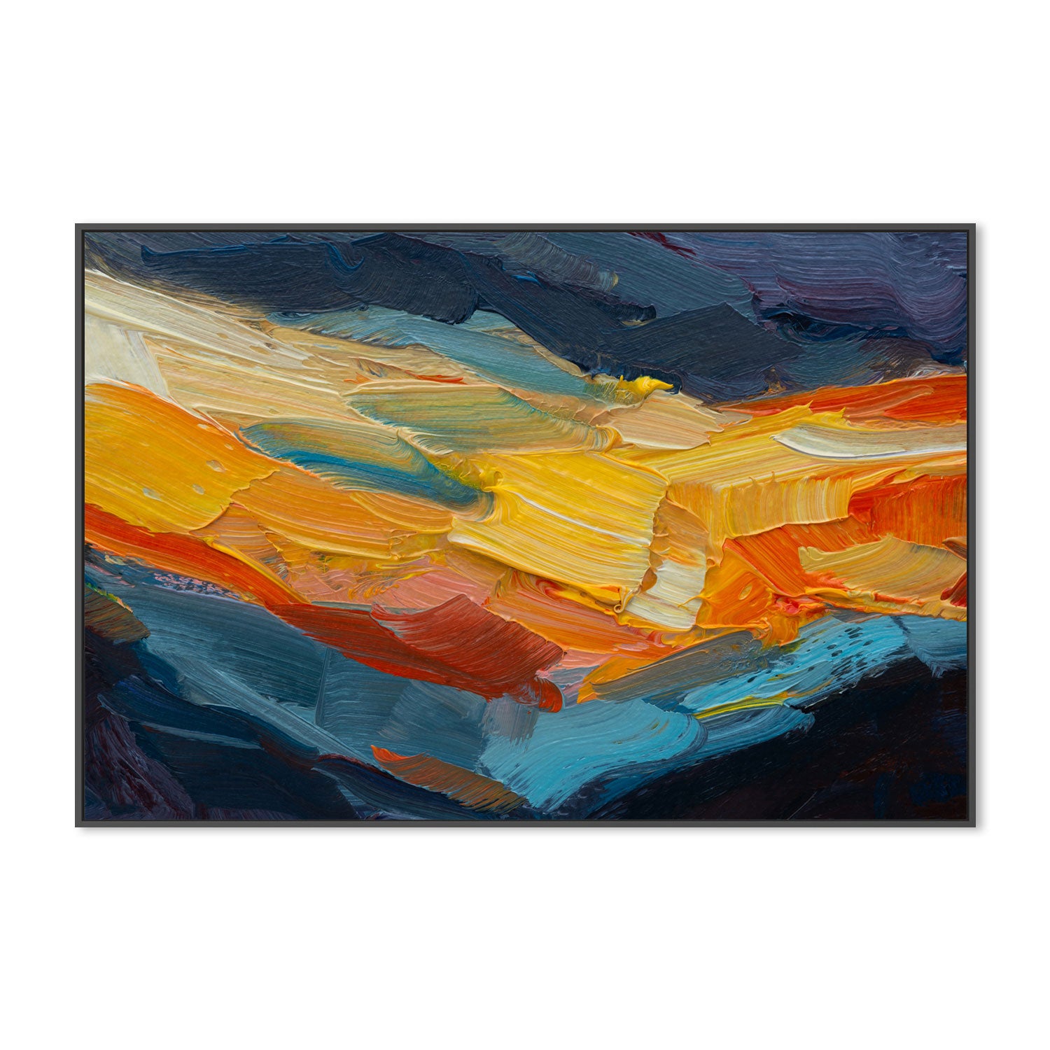Playing With Fire, Style B , Hand-painted Canvas